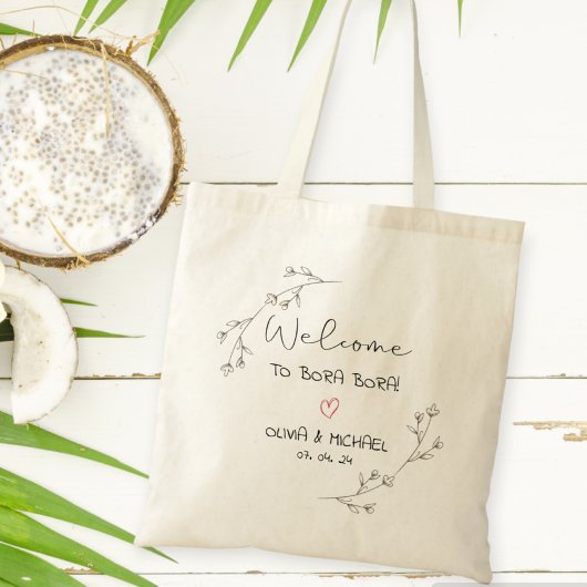 Model of bag for guests, customizable gift bag tragetasche