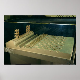 Model of Caesar's defences at Alesia Poster
