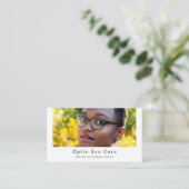 Model, Optikerin, Technikerin Visitenkarte (Stehend Vorderseite)