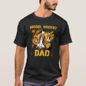 Model Rocket Vater T-Shirt (Vorderseite)