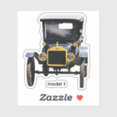 MODEL T AUFKLEBER (Blatt)