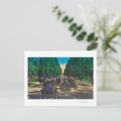 Model-T-Fords auf der Kearney AvenueFresno, CA Postkarte (Stehend Vorderseite)