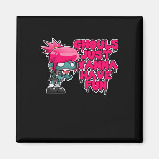 Model Vintag Fotograp Ghouls nur um Spaß zu haben Magnet