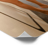 Model Wearing A Black Bikini Poster (Ecke)