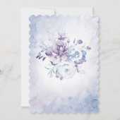 Modèle Anniversaire 40 ans Couleur Lavande Einladung (Rückseite)