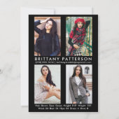 Modell 12x18 Comp-Karte 4 Foto Rückseite Einladung (Rückseite)