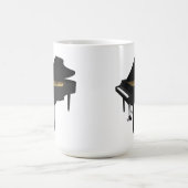 Modell 3D: Schwarzer Flügel: Kaffeetasse (Mittel)
