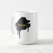 Modell 3D: Schwarzer Flügel: Kaffeetasse (Vorderseite Links)