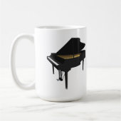 Modell 3D: Schwarzer Flügel: Kaffeetasse (Links)