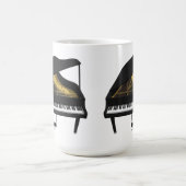 Modell 3D: Schwarzer Flügel: Kaffeetasse (Mittel)