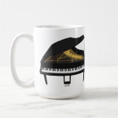Modell 3D: Schwarzer Flügel: Kaffeetasse (Links)