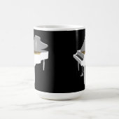 Modell 3D: Weißer Flügel: Kaffeetasse (Mittel)