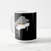 Modell 3D: Weißer Flügel: Kaffeetasse (Vorderseite Links)