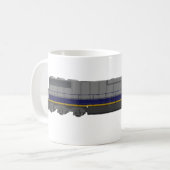 Modell 3D: Zug-Motor: Eisenbahn: Kaffeetasse (Vorderseite Links)