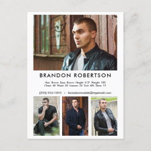 Modell 4 Fotovorlage Werbeaktion Postkarte