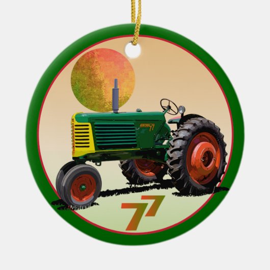 Modell 77 Row Crop Keramikornament (Vorne)