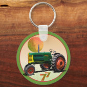 Modell 77 Row Crop Schlüsselanhänger (Vorderseite)