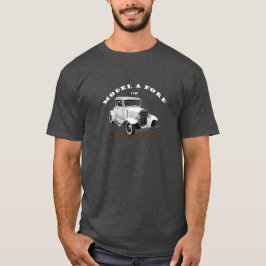 Modell A 1930 White Vintage Car. Hotrod.1930 T-Shirt
