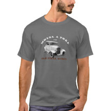 Modell A 1930 White Vintage Car. Hotrod.1930.