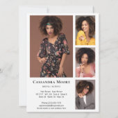 Modell Actor 5 Foto Pro Vorlage für eine Verbundka (Rückseite)