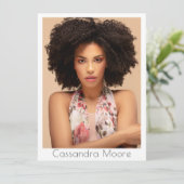 Modell Actor 5 Foto Pro Vorlage für eine Verbundka (Stehend Vorderseite)