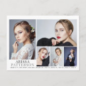 Modell Actor Comp Karte 6 Foto beidseitig (Rückseite)