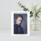 Modell Actor Comp Karte 6 Foto beidseitig (Stehend Vorderseite)