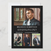 Modell Actor Comp Zed Card 5 Foto 5.12x18.5 Pro Einladung (Rückseite)