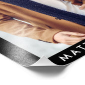 Modell Akteur 9 x 12 Foto Portfolio Print B (Ecke)