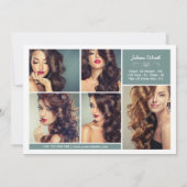 Modell-Akteur-Comp-Karte Einladung (Rückseite)