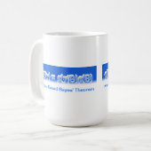 Modell-Ansässige Bayes Theorem-Kaffee-Tasse Kaffeetasse (Vorderseite Links)