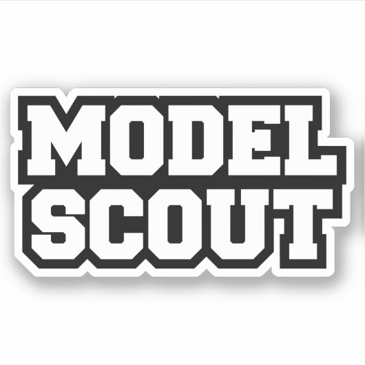 MODELL AUFKLEBER (Vorderseite)