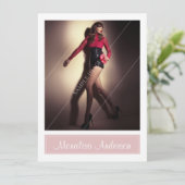 Modell-Comp-Karte Einladung (Stehend Vorderseite)