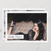 Modell-Comp-Karte Einladung (Vorne/Hinten)