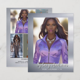 Modell-Comp-Karte für leuchtende Sterne für Modell Feiertagskarte