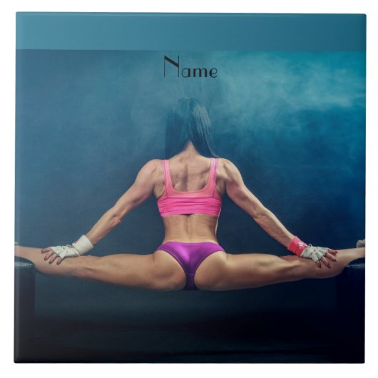 Modell der Fitness Split Thunder_Cove Fliese (Vorderseite)