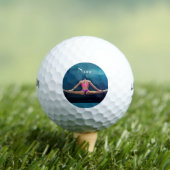 Modell der Fitness Split Thunder_Cove Golfball (Insitu T-Shirt)