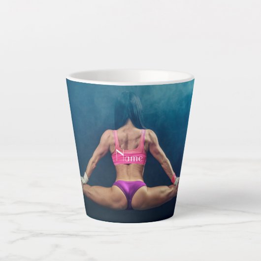 Modell der Fitness Split Thunder_Cove Milchtasse (Vorderseite)