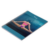 Modell der Fitness Split Thunder_Cove Notizblock (Linke Seite)