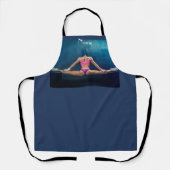 Modell der Fitness Split Thunder_Cove Schürze (Vorderseite)