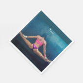 Modell der Fitness Split Thunder_Cove Serviette (Ecke)