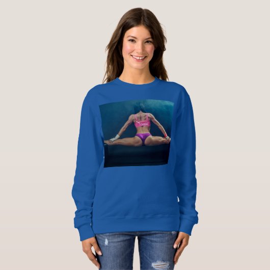 Modell der Fitness Split Thunder_Cove Sweatshirt (Vorne ganz)