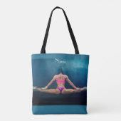 Modell der Fitness Split Thunder_Cove Tasche (Rückseite)