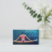 Modell der Fitness Split Thunder_Cove Visitenkarte (Stehend Vorderseite)