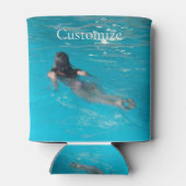 Modell der Frau Thunder_Cove Dosenkühler (Rückseite)