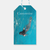 Modell der Frau Thunder_Cove Geschenkanhänger (Rückseite)