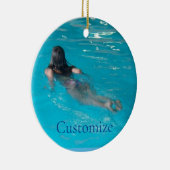 Modell der Frau Thunder_Cove Keramik Ornament (Rechts)