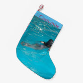 Modell der Frau Thunder_Cove Kleiner Weihnachtsstrumpf (Vorderansicht (hängend))