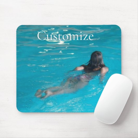 Modell der Frau Thunder_Cove Mousepad (Mit Mouse)