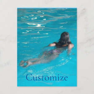 Modell der Frau Thunder_Cove Postkarte